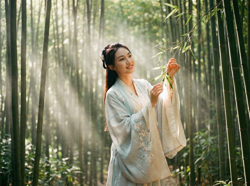 女神视频古风汉服写真